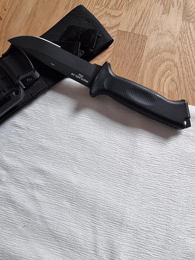Gerber Prodigy Fixed blade Black serrated Jachtmes, Verzenden, Nieuw