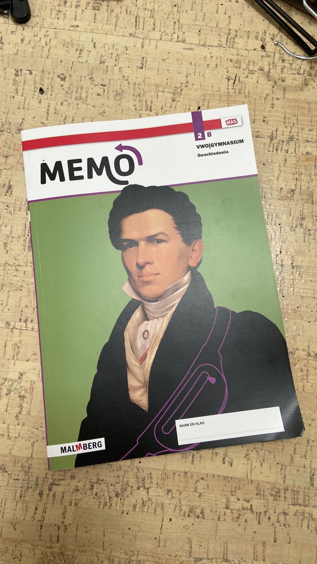 Memo geschiedenisboek 2 vwo/gymnasium boek B, Boeken, Ophalen of Verzenden, Nieuw, VWO, Geschiedenis