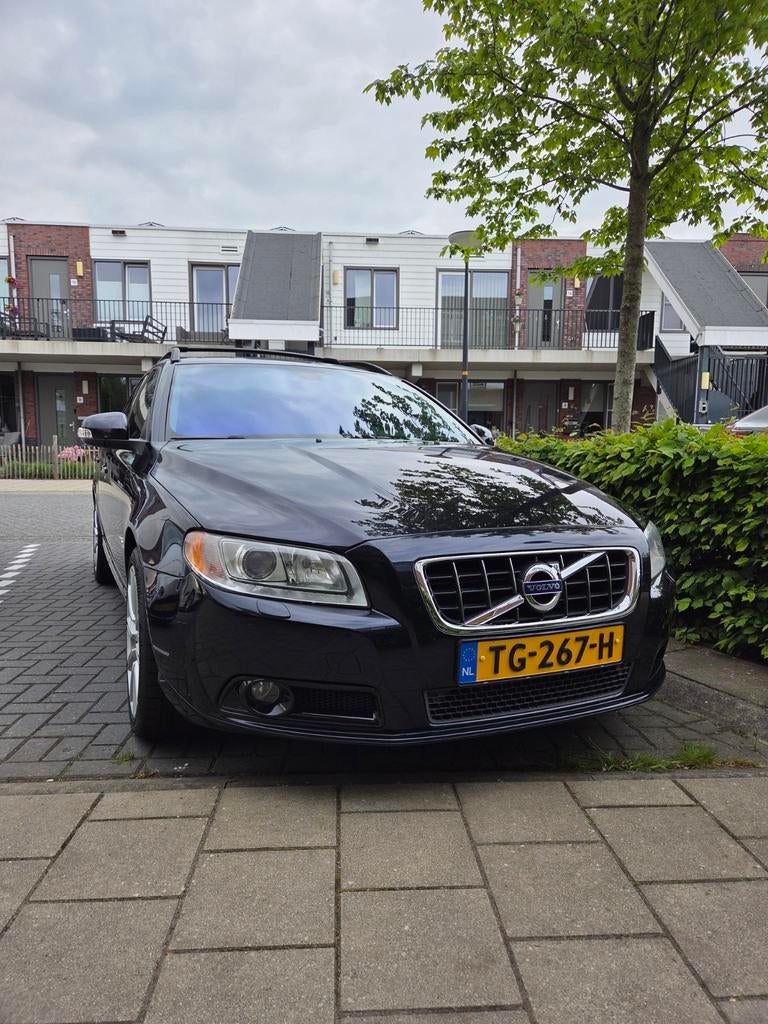 Volvo 2009 Blauw, Auto's, Volvo, Particulier, V70, Airconditioning, Bi-Xenon koplampen, Cruise Control, Dakrails, Elektrische ramen