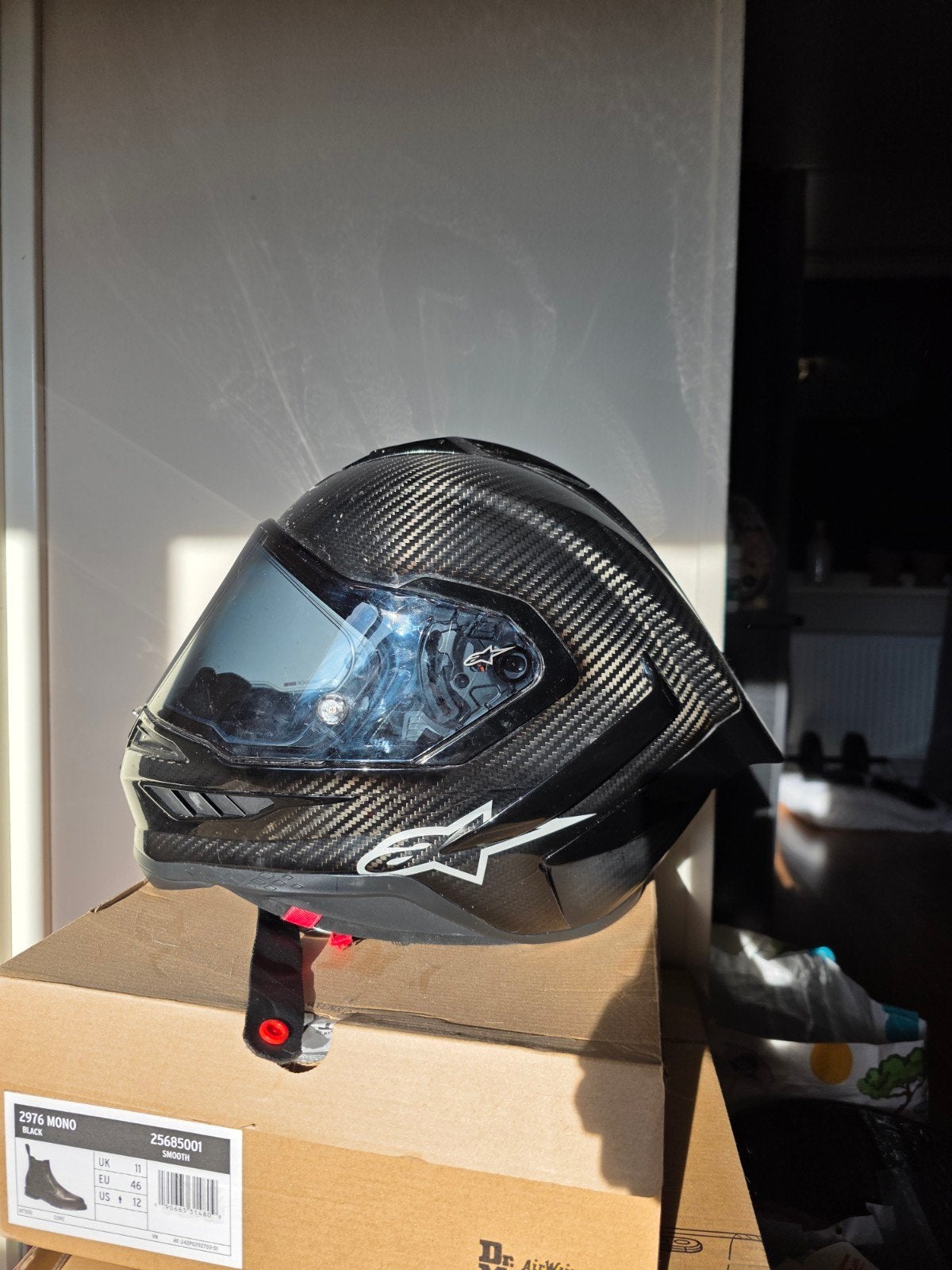 Alpinestars Supertech R10 maat M, Ophalen of Verzenden, Tweedehands, Integraalhelm, Overige merken