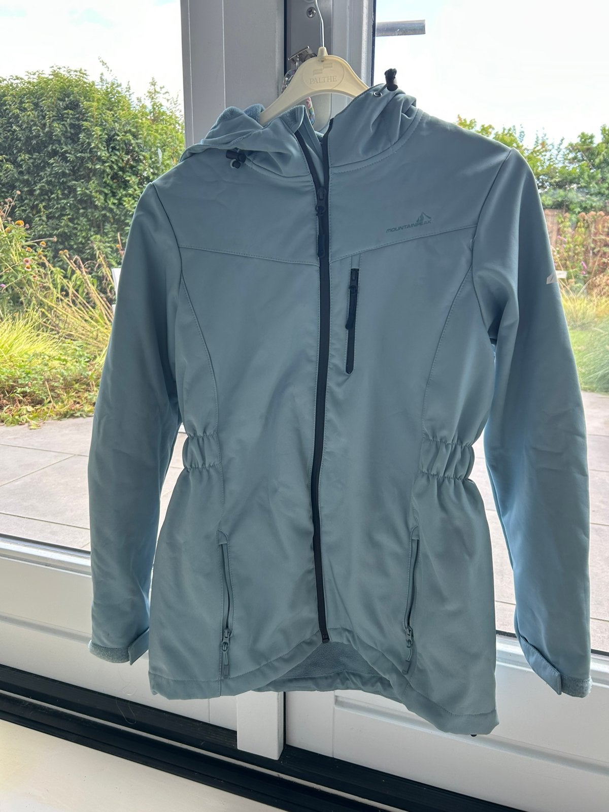 Zomerjas lichtblauw maat 164, Ophalen of Verzenden, Zo goed als nieuw, Jongen, Jas