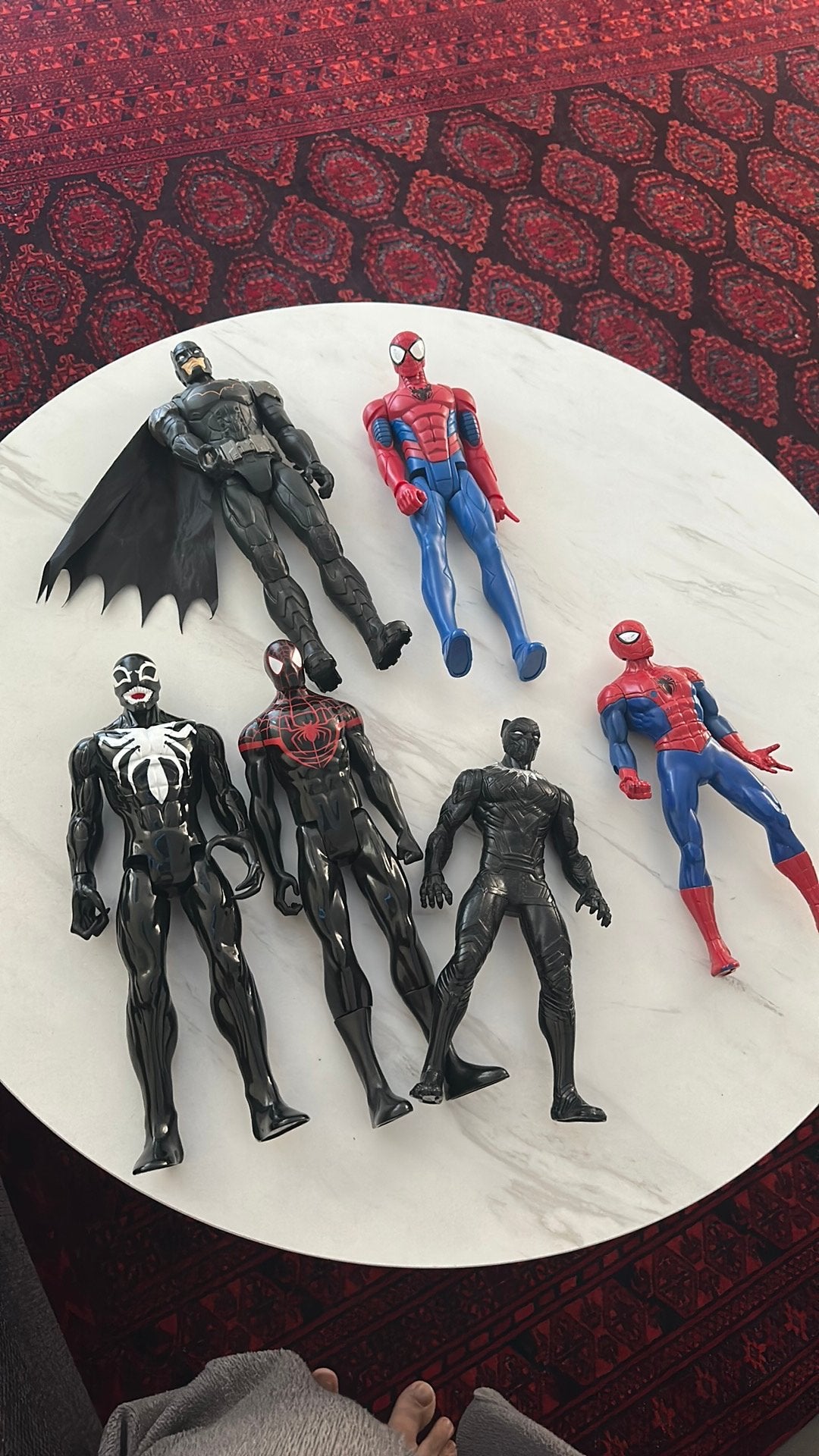 Spiderman, Ophalen, Zo goed als nieuw