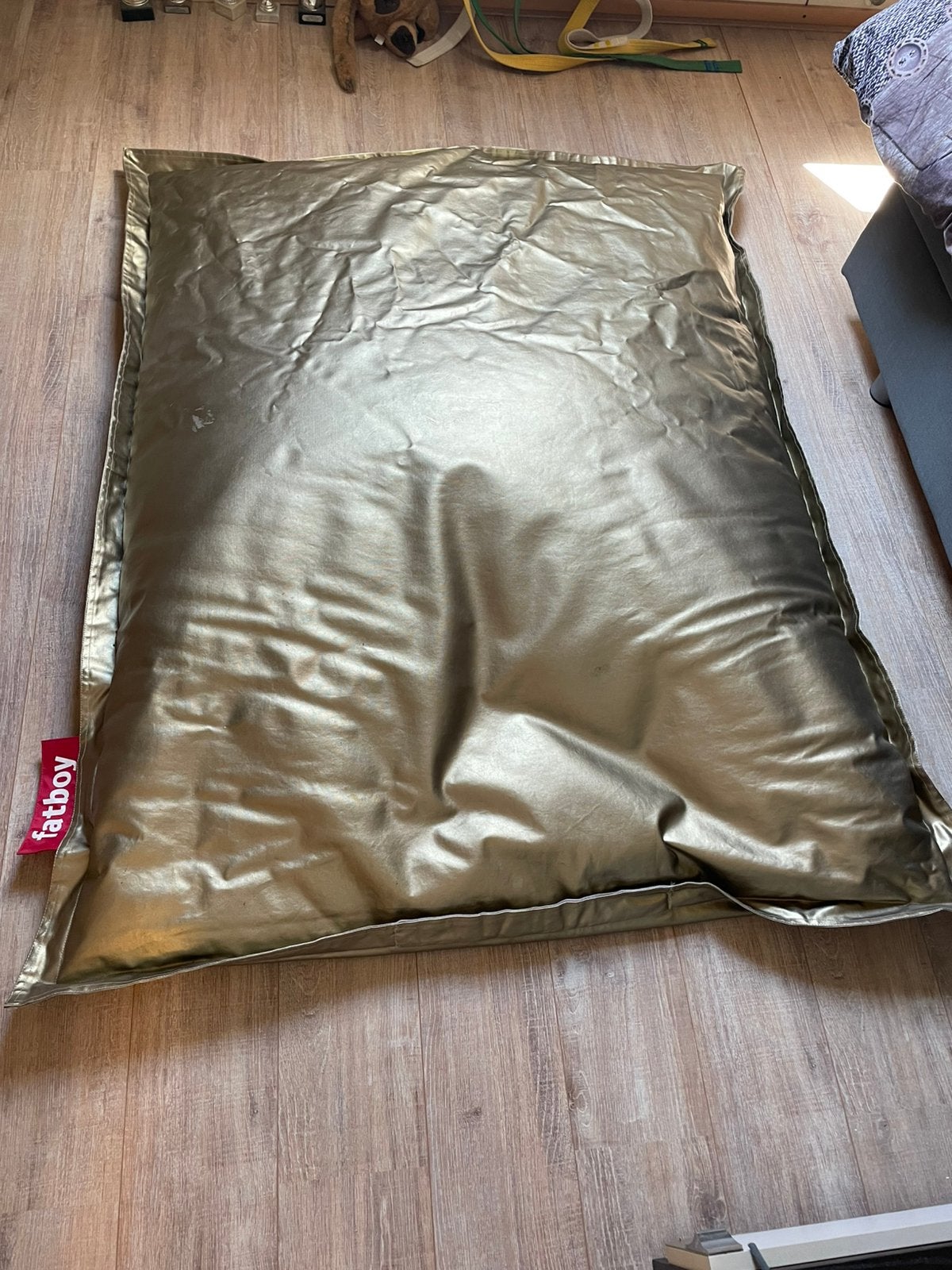 Fatboy goud 125x175, Ophalen, Gebruikt, Goud, Zitzak