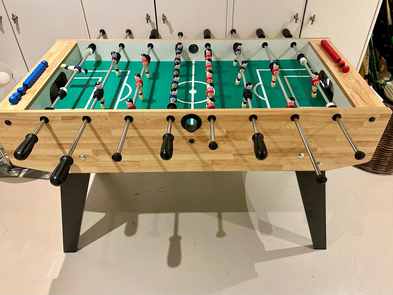 Garlando voetbaltafel, Ophalen, Gebruikt