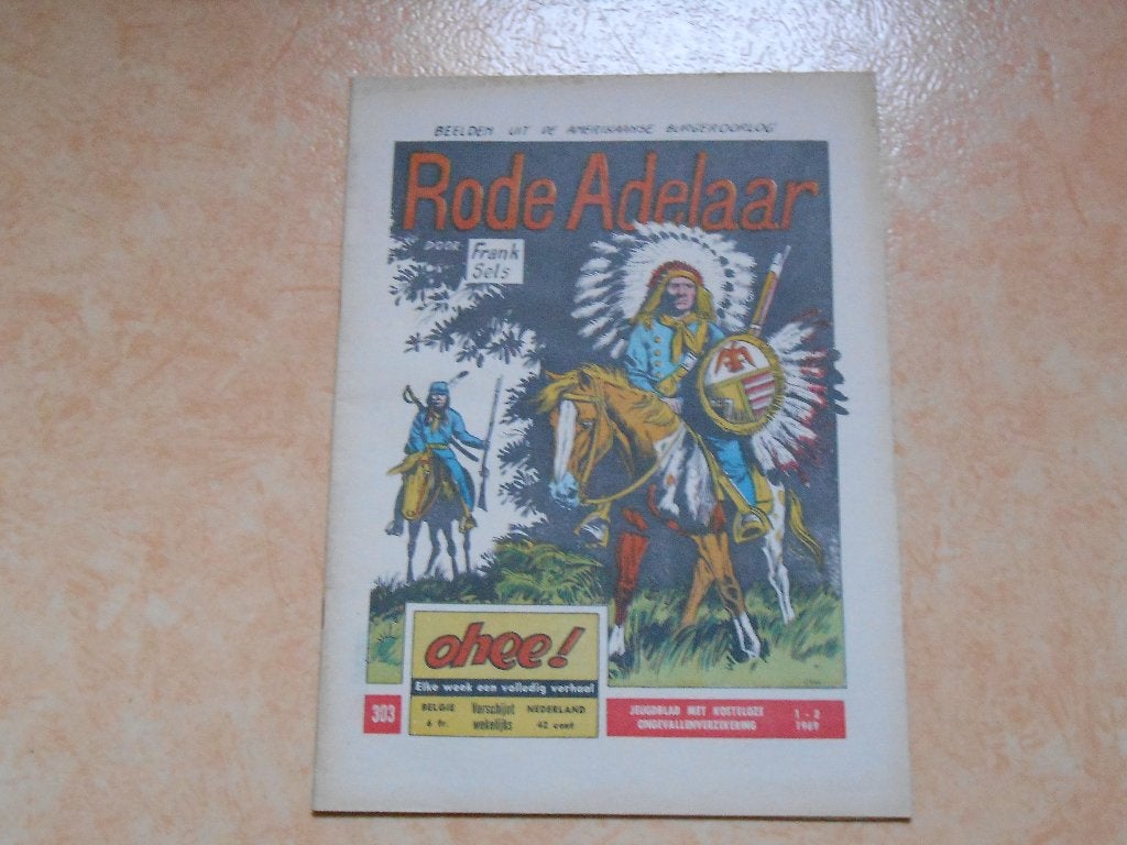 Ohee 303 Rode Adelaar 1969., Frank Sels, Eén stripboek, Nieuw, Ophalen of Verzenden