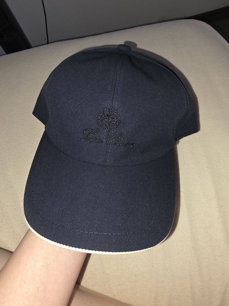Loripiana pet donkerblauw, Kleding | Heren, Hoeden en Petten, Nieuw, Ophalen of Verzenden, Loro Piana, Pet