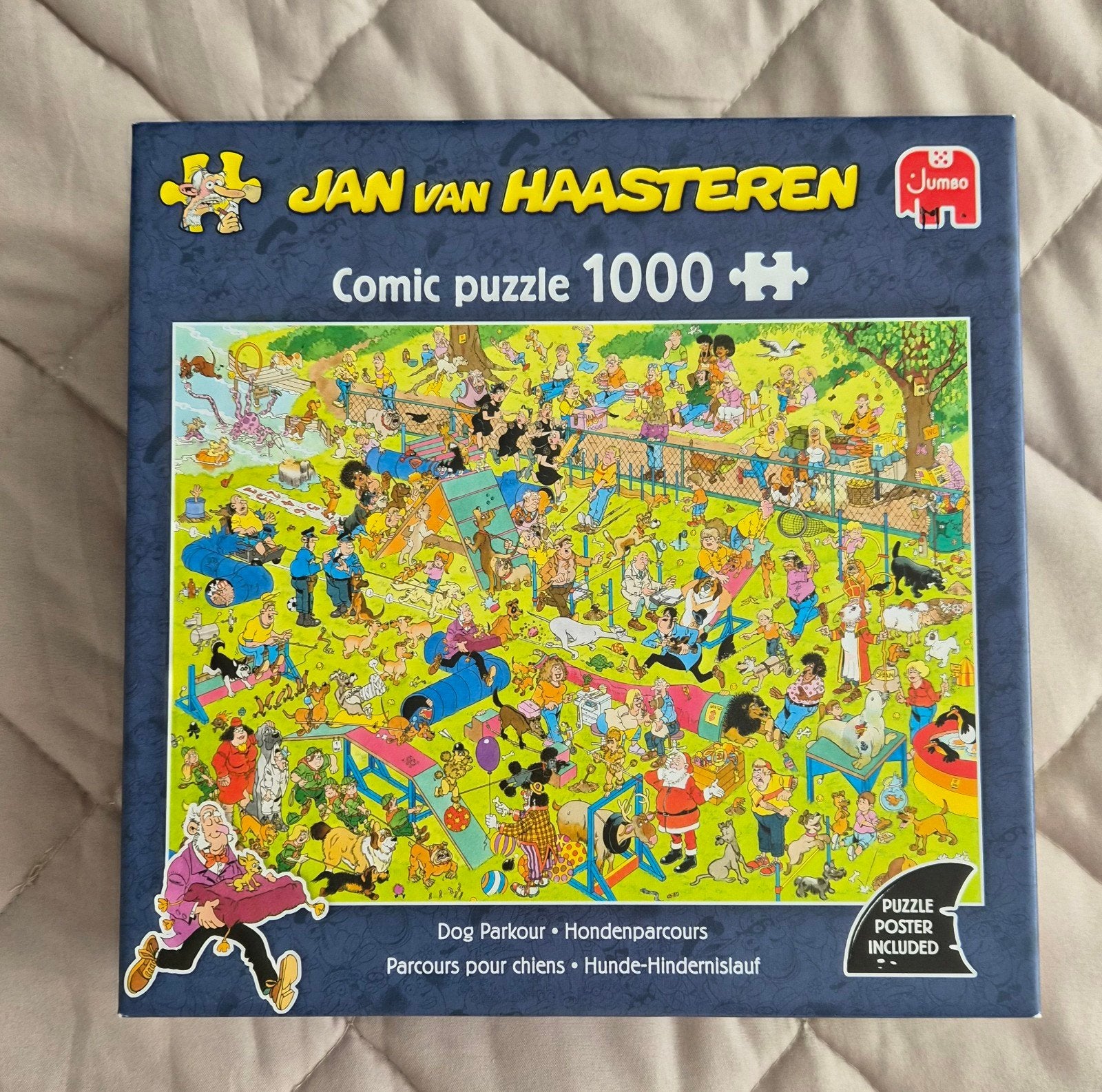 Jan van Haasteren, Hondenparcours, Een of twee spelers, Ophalen of Verzenden, Gebruikt, Jumbo
