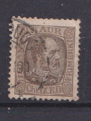 IJsland 1902; Koning Christian IX - Michel 38, gebruikt., Ophalen of Verzenden, IJsland, Gestempeld