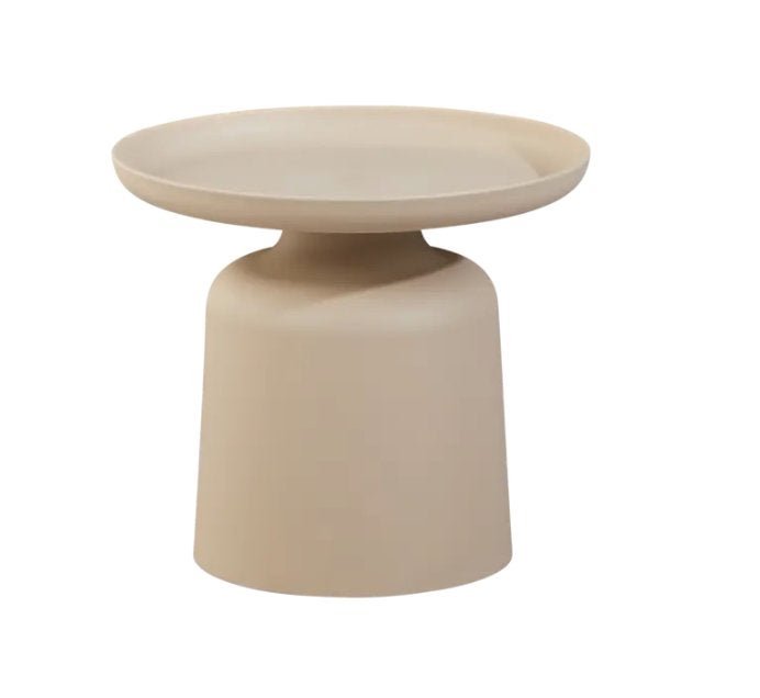 Bijzettafel / Tuintafel, Ophalen, Nieuw, Rond, Kunststof