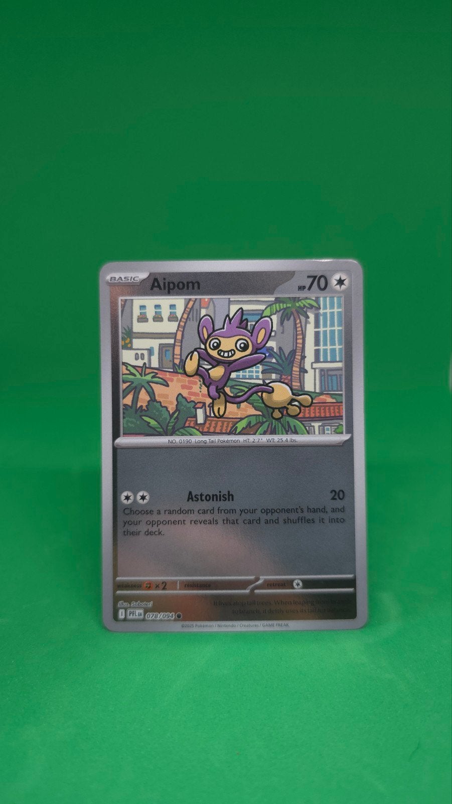 Aipom 078/094 Phantasmal Flames, Spelcomputers en Games, Games | Atari, Avontuur en Actie, 1 speler, Ophalen of Verzenden, Zo goed als nieuw