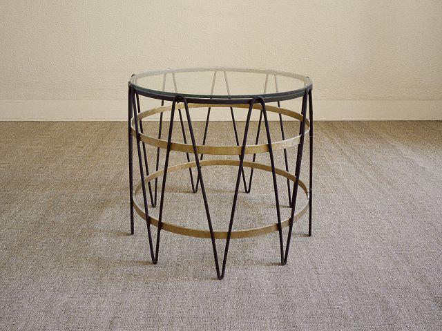 GEZOCHT drumtable Paul Lelieveld, Huis en Inrichting, Ophalen, Zo goed als nieuw, Rechthoekig, Minder dan 55 cm