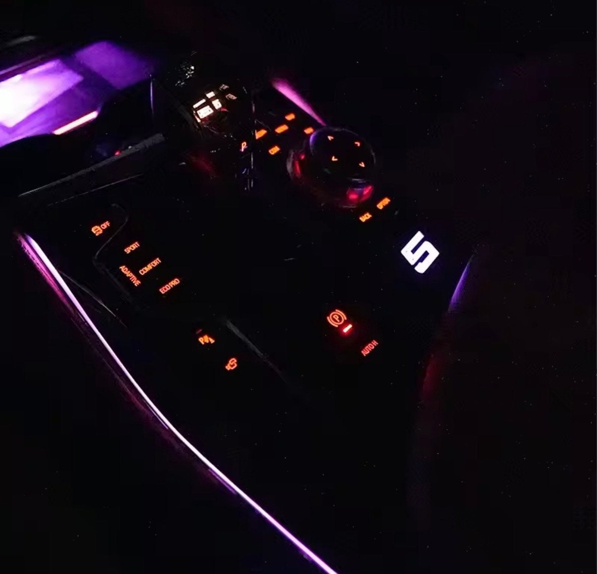 BMW 5 Serie g30 Interieur Sfeerverlichting midden console, Ophalen of Verzenden, Nieuw, BMW
