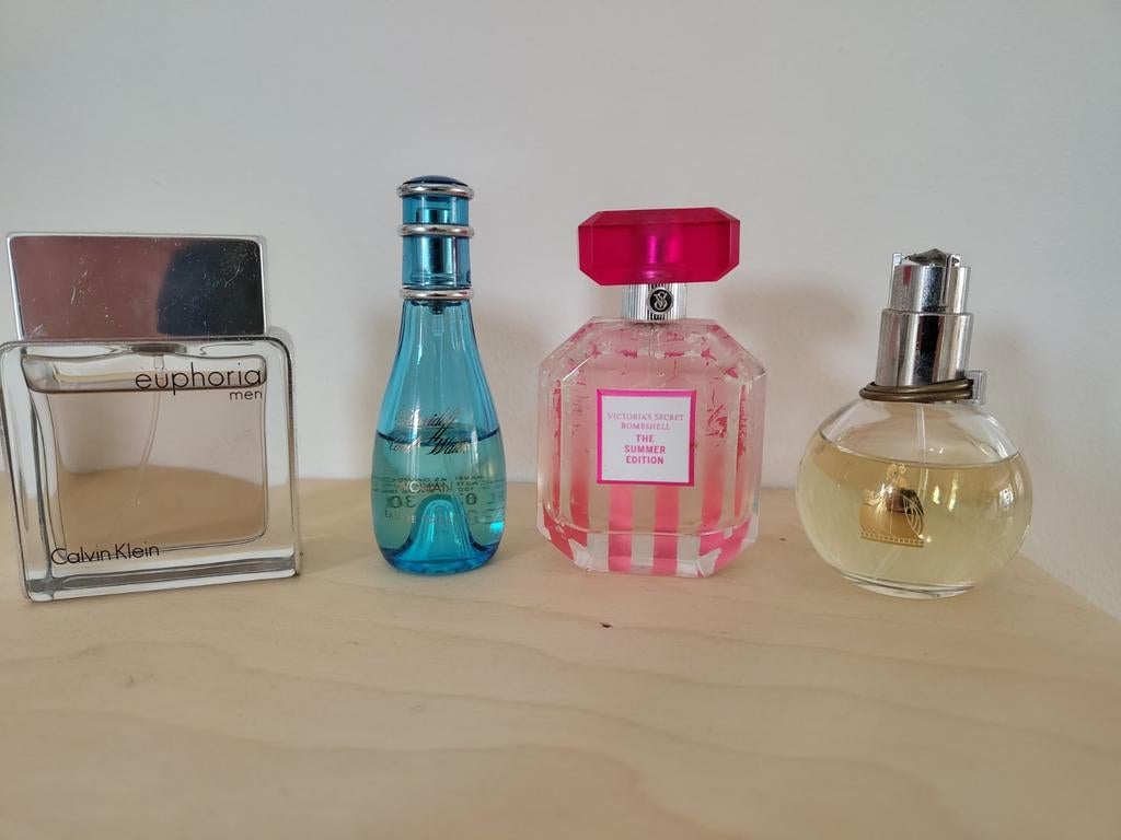 Eau de parfum en Eau de toilette - CK, Davidoff, Victoria, Ophalen of Verzenden, Nieuw, Parfumfles