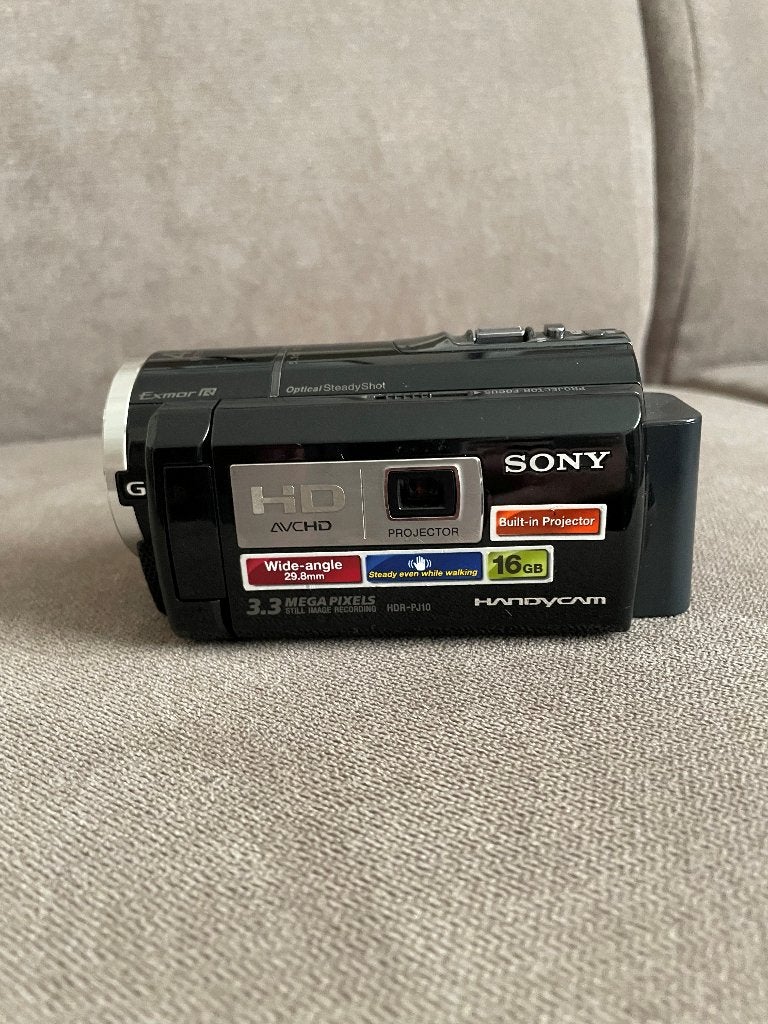 Videocamera Handycam 3,3 megapixel, Ophalen, Full HD, 20x of meer, Zo goed als nieuw