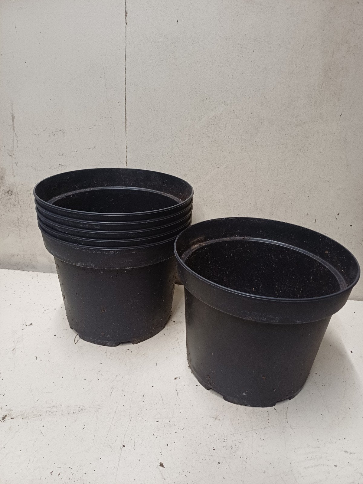 Kweekpotten plantenpotten bloempotten 5 liter, Tuin en Terras, Kunststof, Gebruikt, Rond, Ophalen of Verzenden