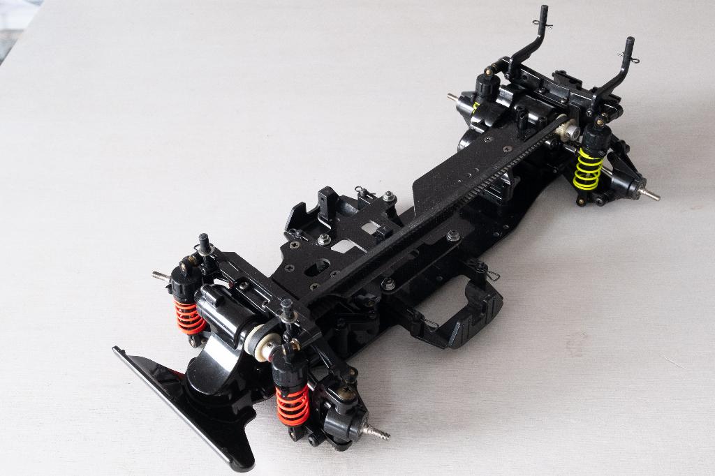 Tamiya TA-03R chassis, Hobby en Vrije tijd, Elektro, Gebruikt, Ophalen of Verzenden, Schaal 1:10