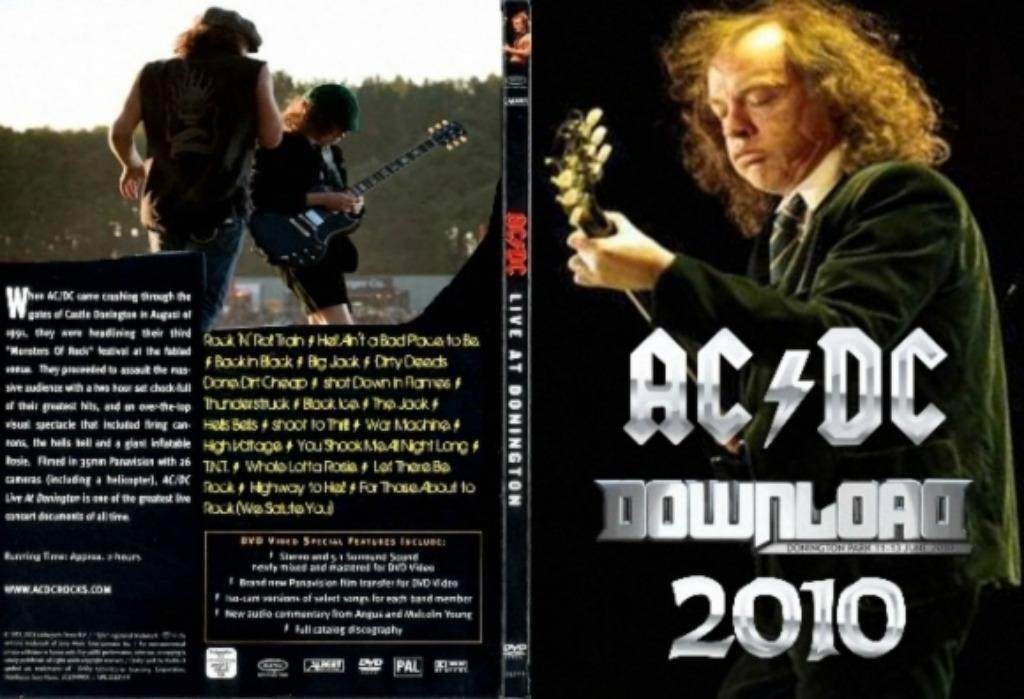 AC/DC  live Download Festival, Donington, U.K.2010, Alle leeftijden, Verzenden, Nieuw in verpakking, Concert