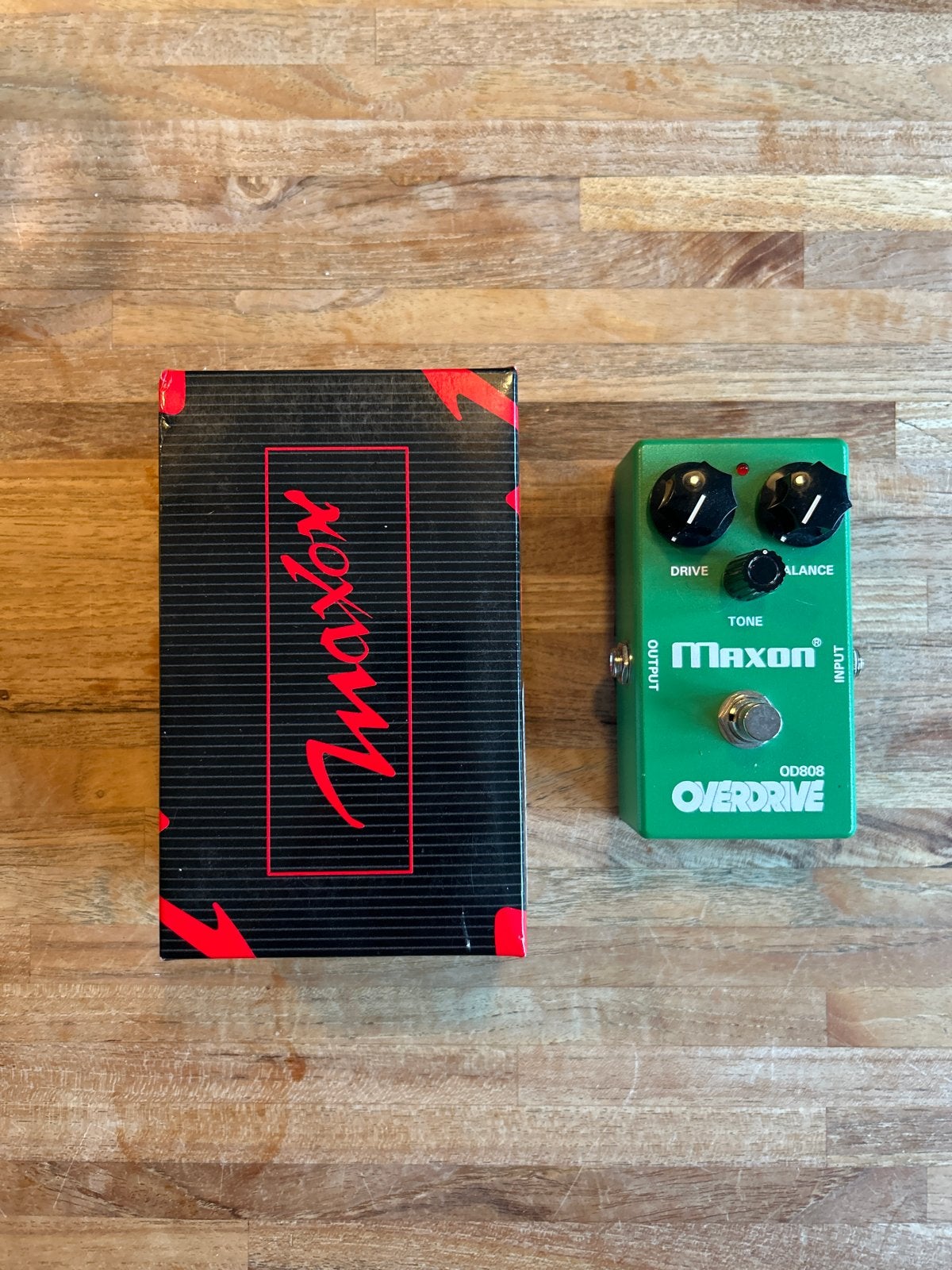 Maxon OD808 Overdrive Pedaal - Zo goed als nieuw, Muziek en Instrumenten, Ophalen of Verzenden, Zo goed als nieuw, Distortion, Overdrive of Fuzz