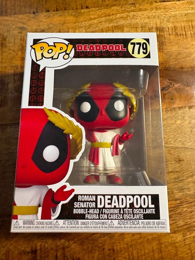 Deadpool Roman Senator (Bobble-Head) 779, Ophalen of Verzenden, Zo goed als nieuw
