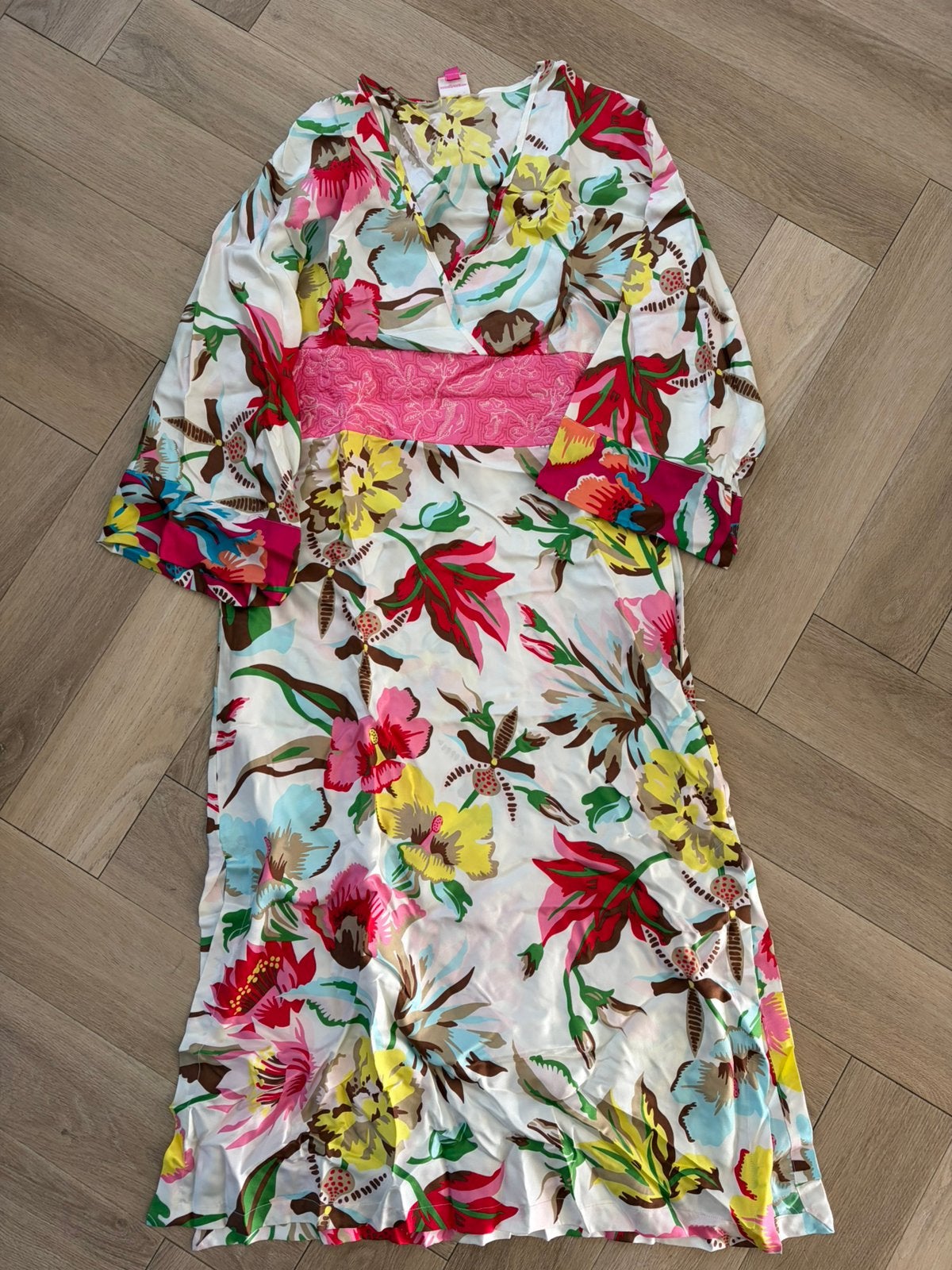Vintage Oilily kimonojurk 40, Maat 38/40 (M), Meerkleurig, Ophalen of Verzenden, Zo goed als nieuw