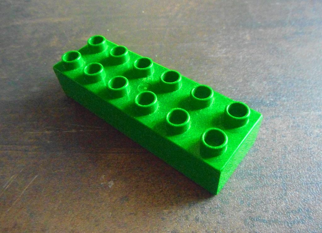 Lego Duplo Brick 2x6 (zie foto's) 2, Ophalen of Verzenden, Gebruikt, Losse stenen, Duplo