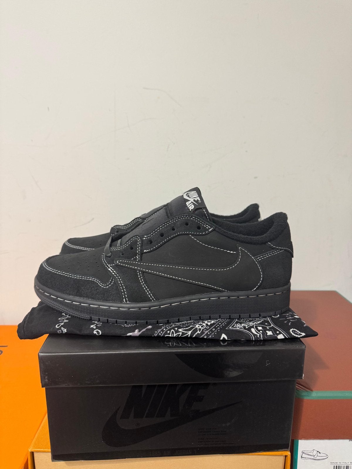 Nike Air Jordan 1 Low SP Travis Scott ‘Black Phantom’, Ophalen of Verzenden, Nieuw