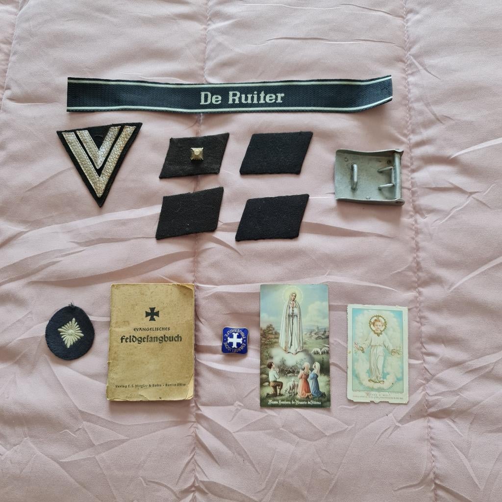 Lotje Duits WWII repro en origineel, Verzamelen, Ophalen of Verzenden, Duitsland, Embleem of Badge
