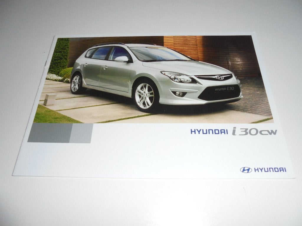 brochure Hyundai i30 CW  2009, Ophalen of Verzenden, Nieuw, Overige merken