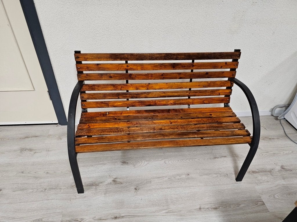 tuinbank voor €45,-, Ophalen, Gebruikt, Nvt, Nvt