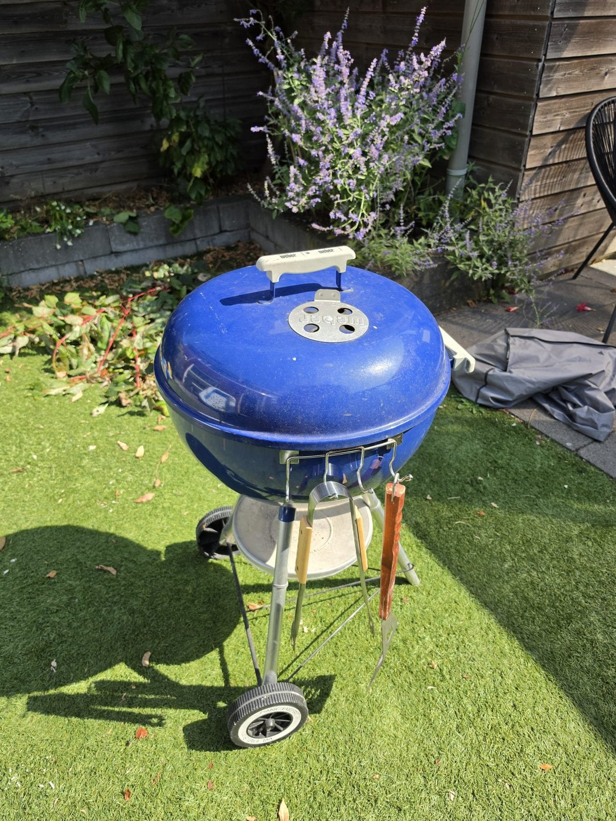 Barbecue Weber, Ophalen, Gebruikt, Met accessoires