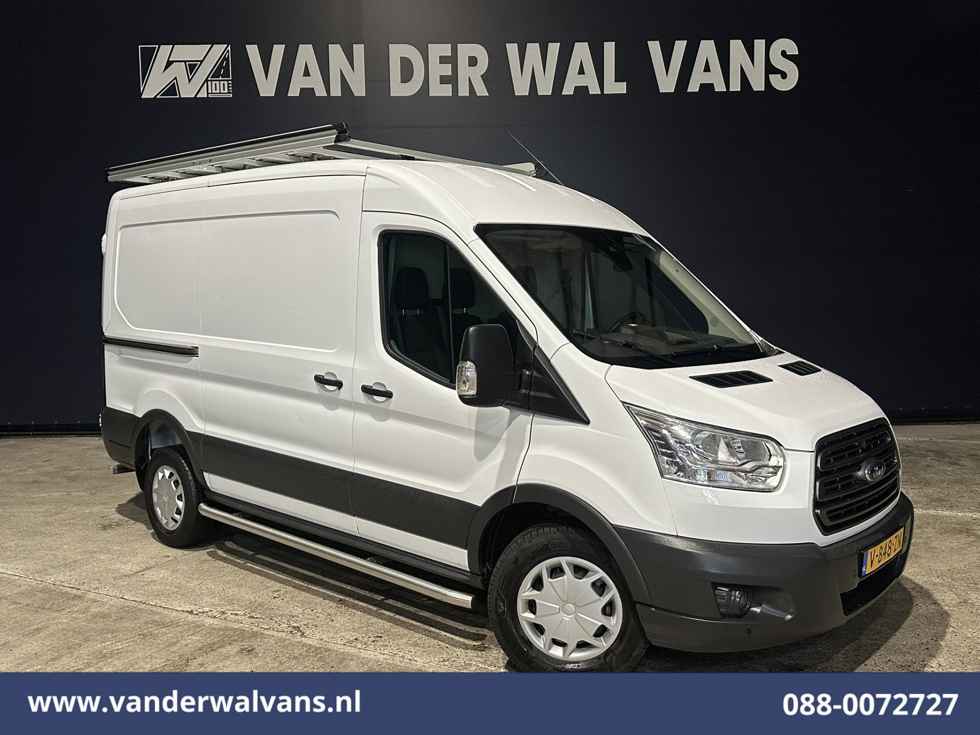 Ford Transit 2.0 TDCI L2H2 Euro6 Airco | Imperiaal | 2800kg, Auto's, Voorwielaandrijving, Dealer onderhouden, Stof, 4 cilinders