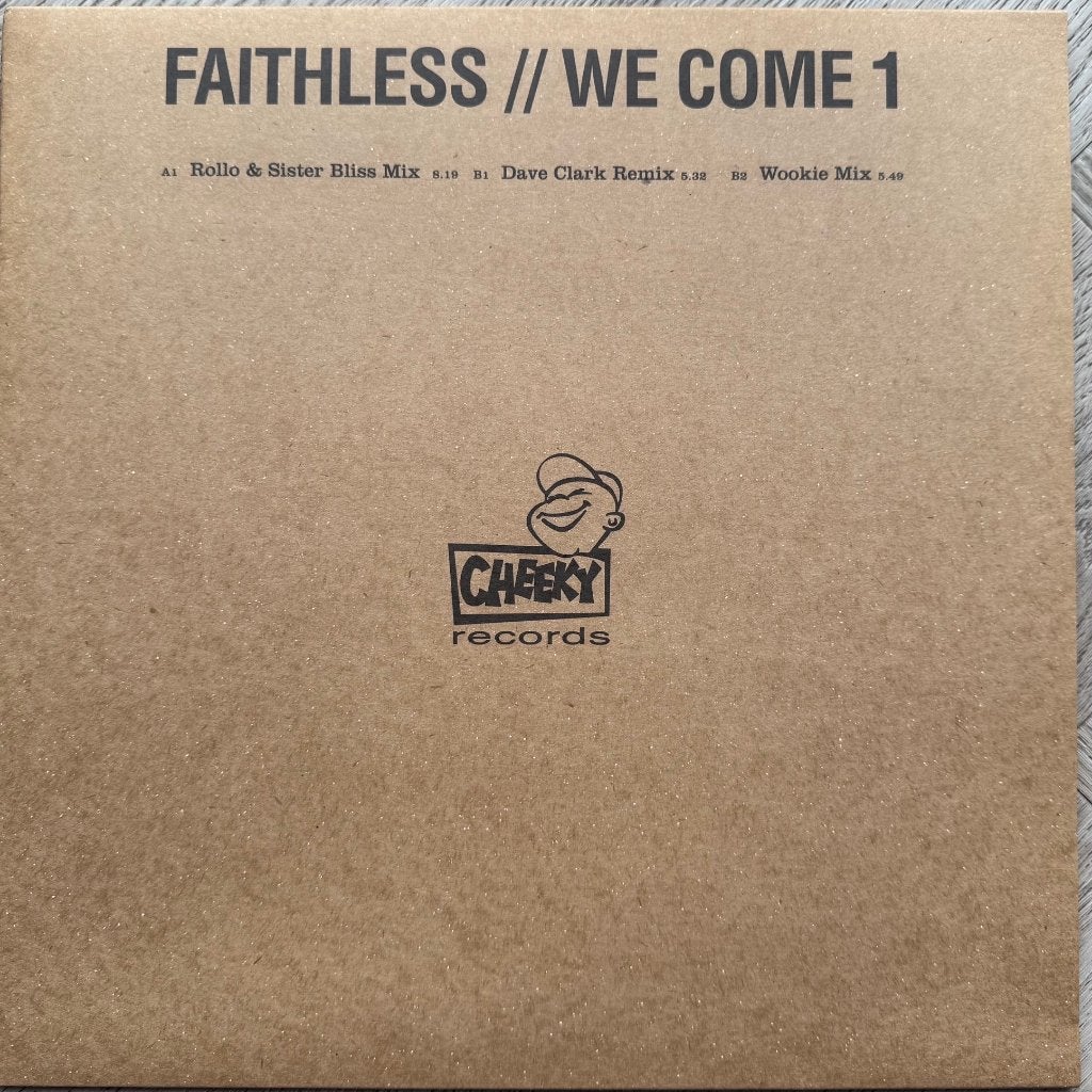 Faithless – We Come 1 | 12" vinyl, Cd's en Dvd's, Verzenden, EP, 12 inch, Dance Populair