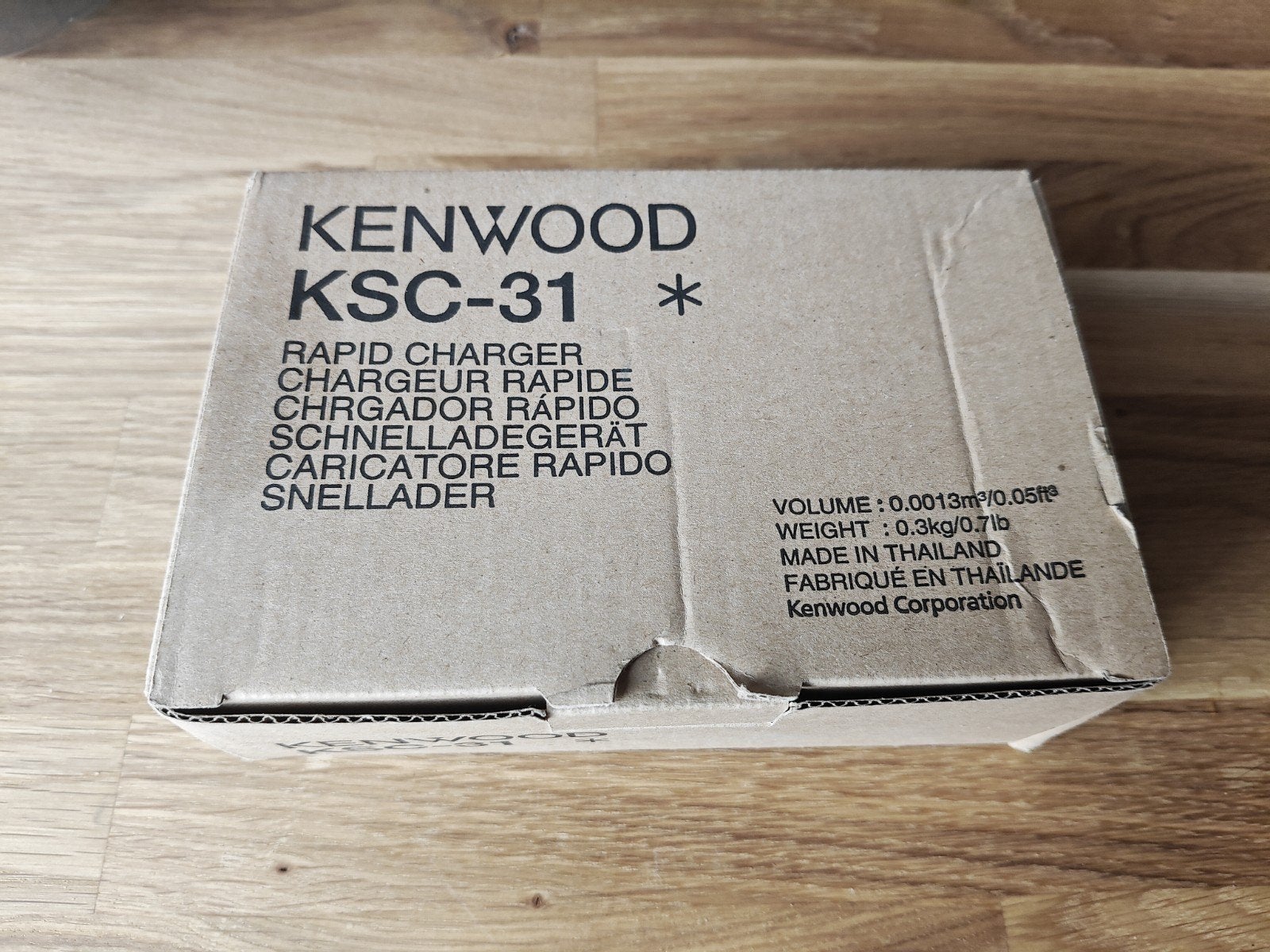 Kenwood KSC-31 Portofoon Snellader - Nieuw in Verpakking, Ophalen of Verzenden, Nieuw, Toebehoren
