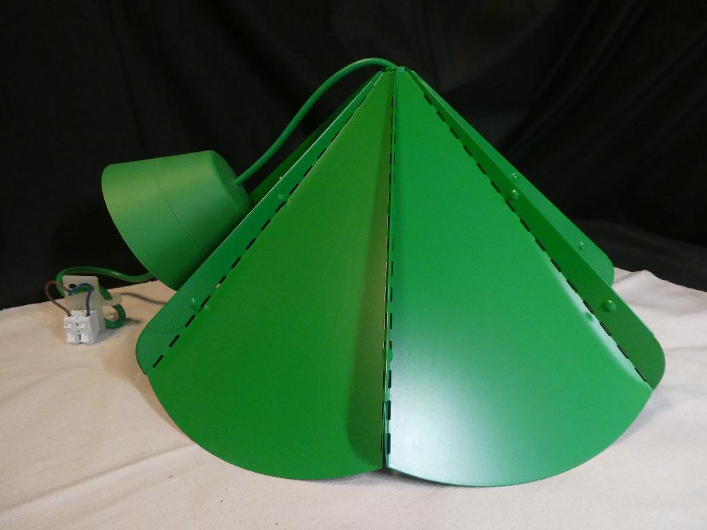 Vintage hanglamp van Ikea, Jonosfär appeltjes groen, Gebruikt, Ophalen of Verzenden, Metaal, Minder dan 50 cm