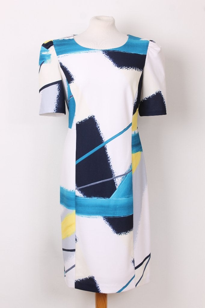 Zomer! Multicolor jurk van DKNY maat 40, Maat 38/40 (M), Overige kleuren, DKNY, Ophalen of Verzenden
