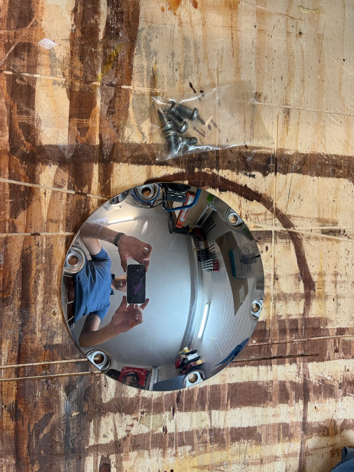 Koppelingsdeksel Harley davidson, Motoren, Ophalen of Verzenden, Gebruikt