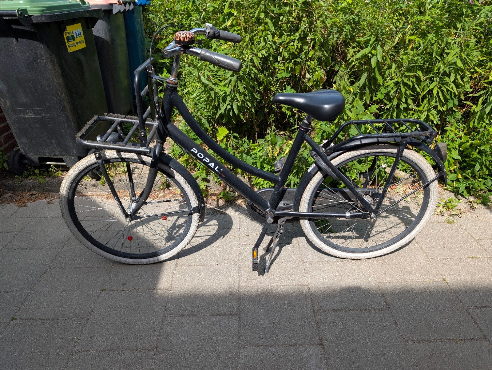 Popal fiets met voordrager en lage instap, Ophalen, Gebruikt, Velgrem, Overige merken