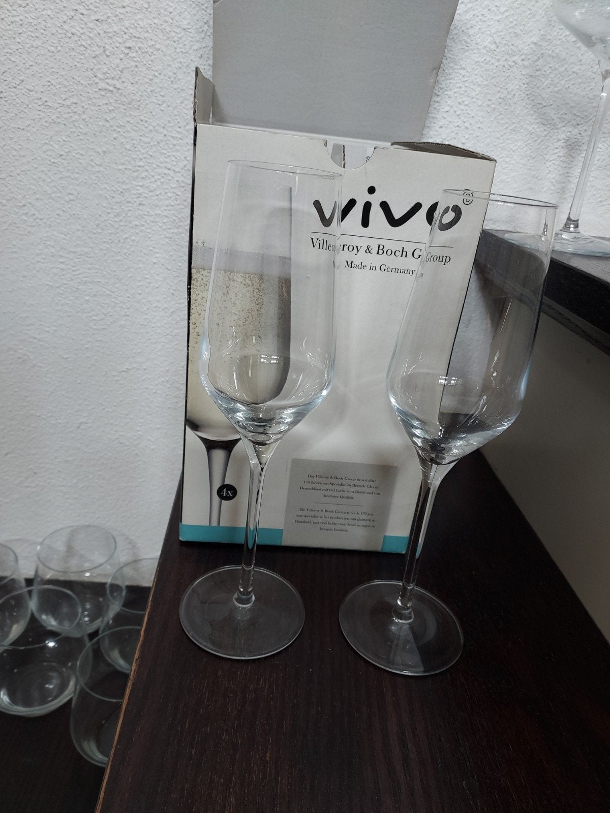 6 vivo glazen, Ophalen, Glas, Overige stijlen, Glas of Glazen