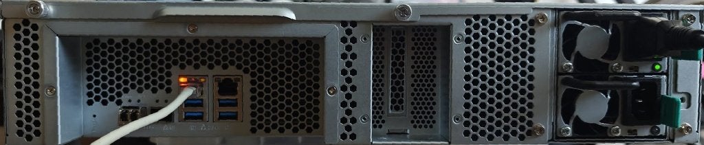 Te Koop QNAP TS-1232-PXU-RP 12 Bay NAS, Computers en Software, Harde schijven, Ophalen, Intern, Gebruikt, HDD