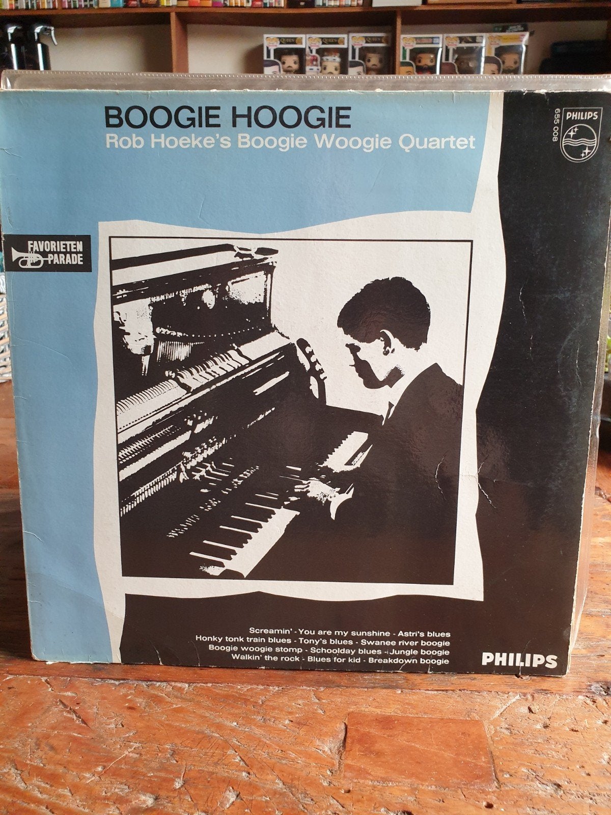 Rob Hoeke's Boogie Woogie Quartet - Boogie Hoogie, Ophalen of Verzenden, Gebruikt, LP