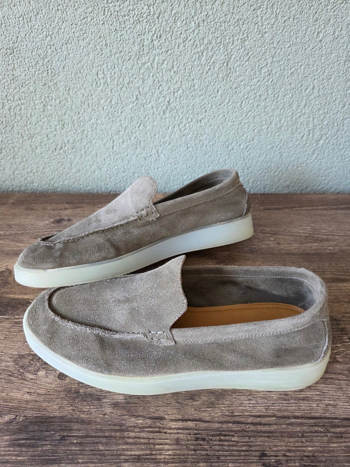 Massimo Dutti / suede loafers / maat 42, Loafers, Ophalen of Verzenden, Zo goed als nieuw, Massimo Dutti