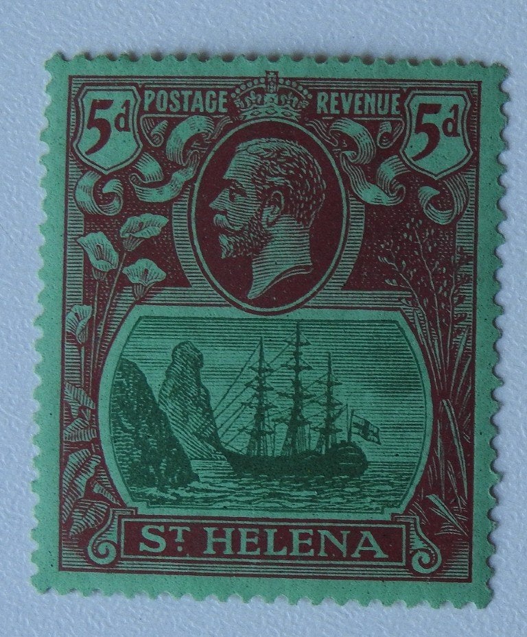 1 postzegel St Helena  1922, Verzenden, Overige landen, Postfris