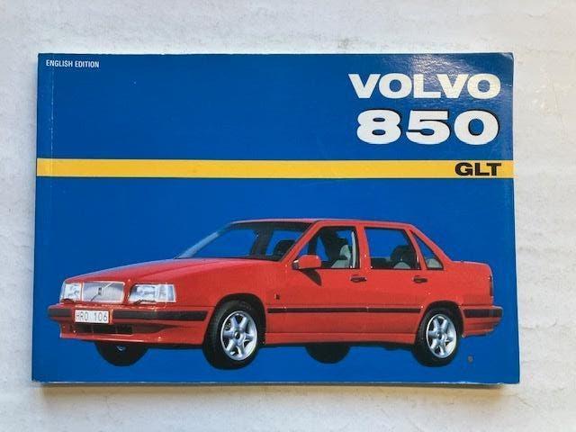 Handleiding       Volvo   850  GLT         1992       Engels, Ophalen of Verzenden