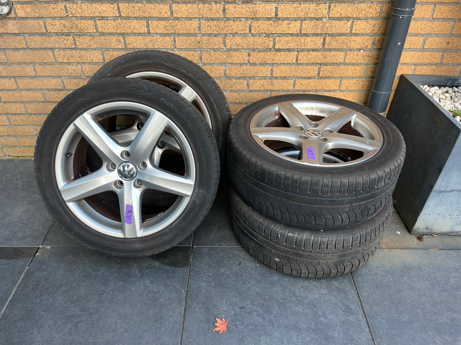 Volkswagen Passat velgen, Ophalen, Gebruikt, Banden en Velgen, 17 inch
