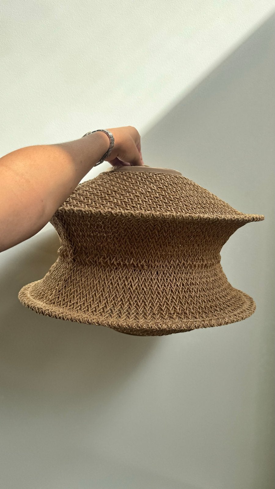 Rotan lampenkap BLÅSTÅNG / HAVSDJUP, Bruin, Natuurlijk materiaal, Rond, Nieuw