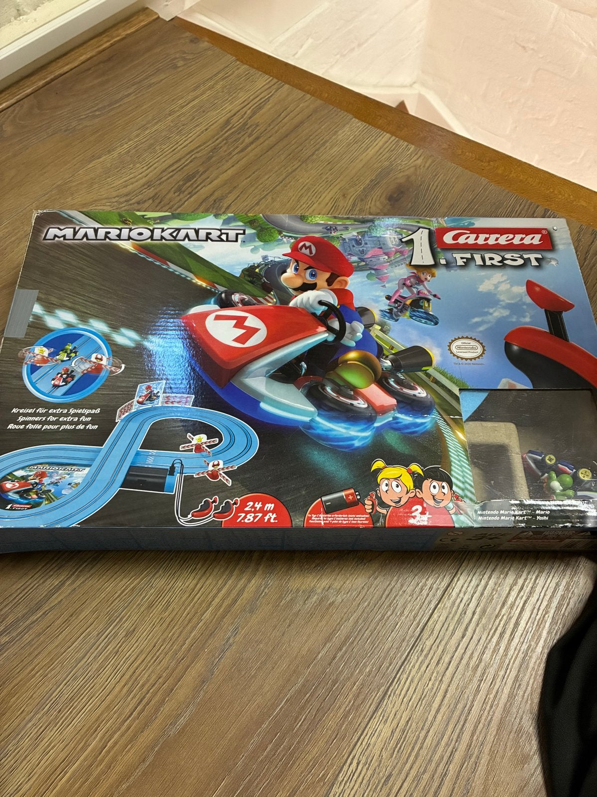 Carrera First Mario Kart Racebaan - Complete Set, Kinderen en Baby's, Carrera, Ophalen of Verzenden, Elektrisch, Racebaan