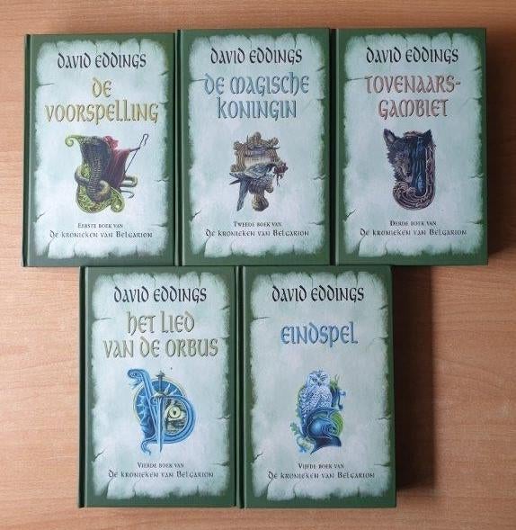 David Eddings - 5x De Belgarion (HC), Boeken, Ophalen of Verzenden, Gelezen, David Eddings