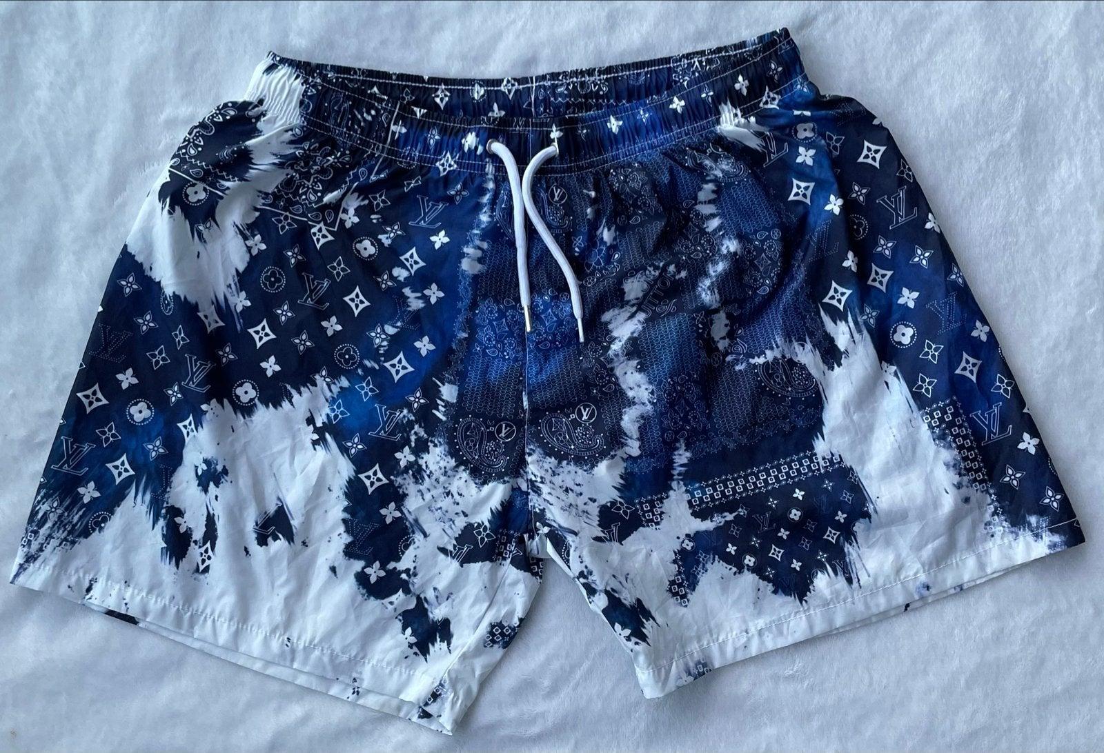 Louis Vuitton Monogram Bandana Zwemshort - Maat XL - Nieuw, Kleding | Heren, Badmode en Zwemkleding, Ophalen, Maat 56/58 (XL)