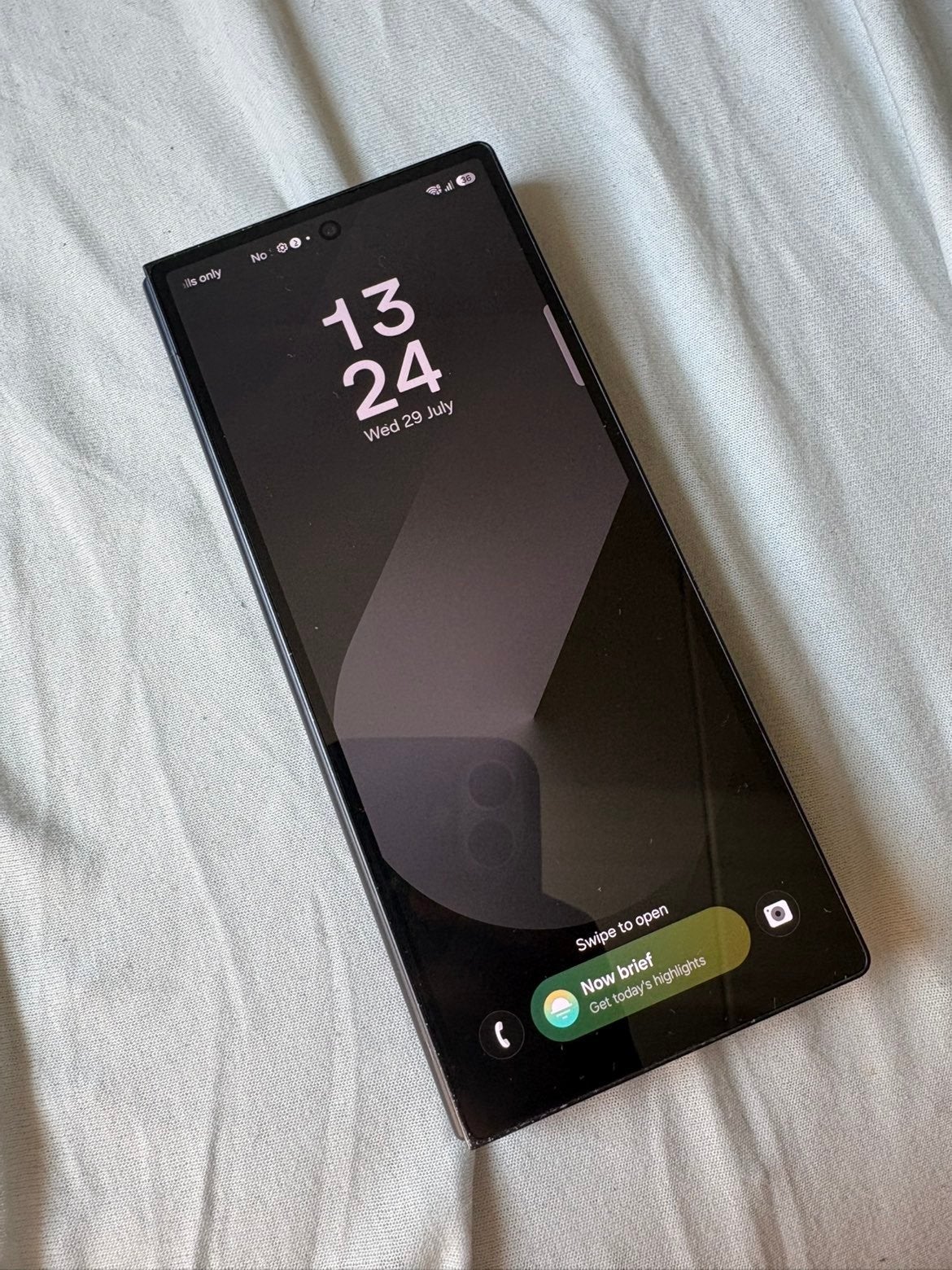 Samsung Galaxy Z Fold 6 Nette staat, Telecommunicatie, Mobiele telefoons | Samsung, Zwart, Touchscreen, Ophalen of Verzenden, Zo goed als nieuw