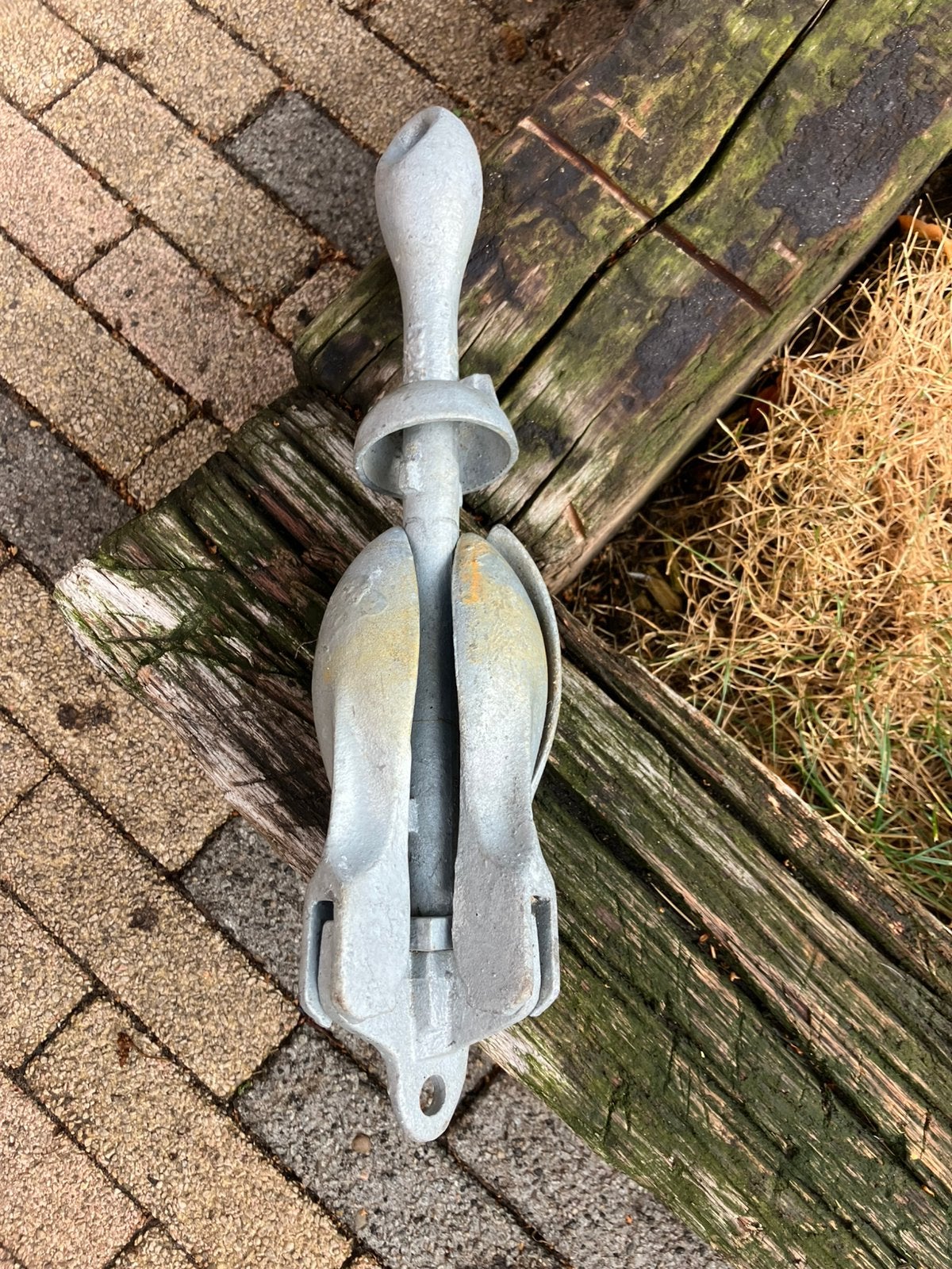 Aangeboden anker voor rubberboot, Watersport en Boten, Ophalen, Zo goed als nieuw, Overige typen